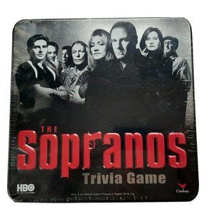 The Sopranos Trivia Game Tin Box NEW